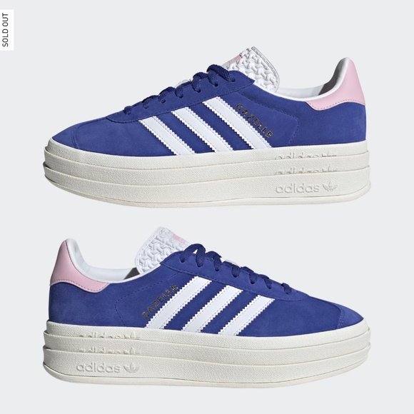 ADIDAS Originals Gazelle Bold “True Pink” platform sneaker - Picture 3 of 5